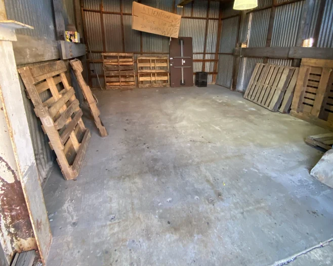 cleaned warehouse